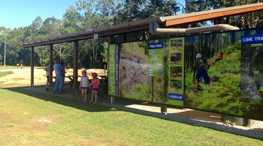 Interpretive signage